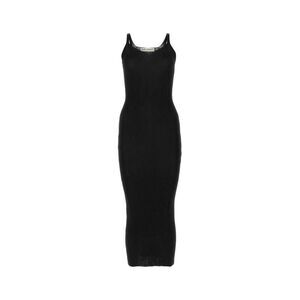 OUR LEGACY Ribbed Knit Midi Dress Women BLACK Dresses